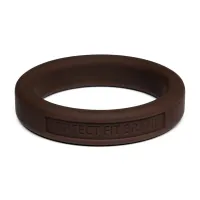 perfect fit hefty ring classic silikonowy pierścień 3,6 cm beżowy