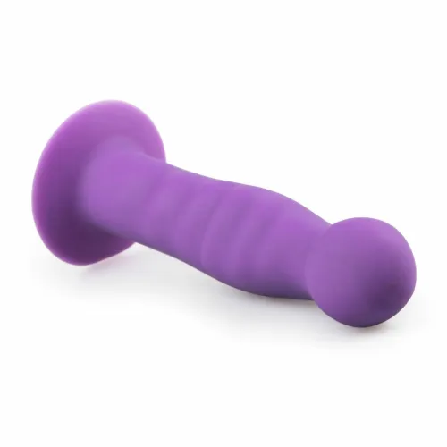 easytoys model purple silikonowy aplikator z przyssawką 18 cm na Arena.pl