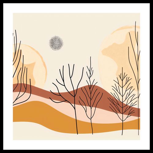 Plakat 60x60cm Wydarta Pustynia na Arena.pl