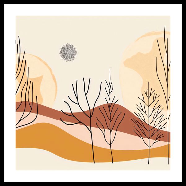 Plakat 60x60cm Wydarta Pustynia zdjęcie 3