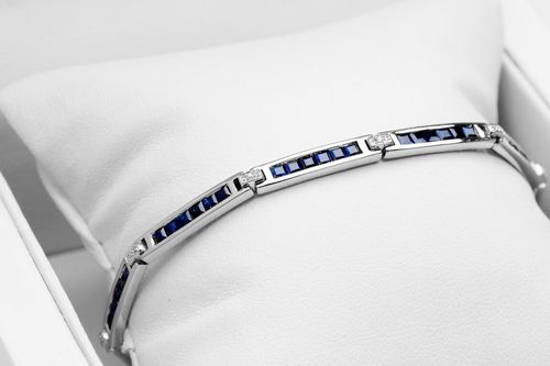 Złota bransoleta BBD4585 - Diament na Arena.pl