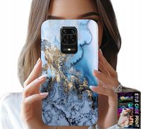 ETUI DO XIAOMI NOTE 9 PRO / 9S - MARMUREK MARMURKI DAMSKIE WZORY +SZKŁO