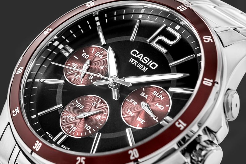 zegarek męski casio mtp-1374d-5 + box zdjęcie 4
