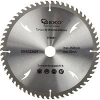 Tarcza do drewna 300x32x60T widiowa GEKO G78081