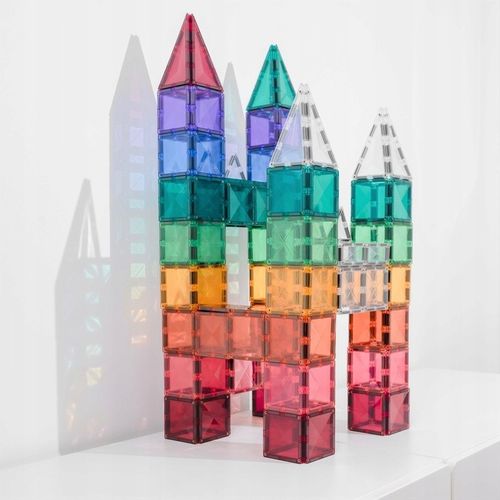 Connetix: 40 el. Klocki magnetyczne Pastel Square na Arena.pl