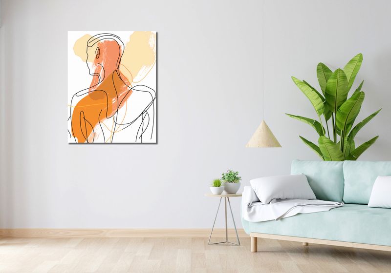 Obraz 70x90cm Kontur Własności zdjęcie 2