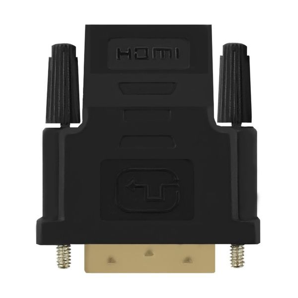 Qoltec Adapter HDMI A żeńska | DVI (24+1) męska zdjęcie 2