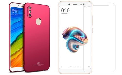 ETUI XIAOMI REDMI NOTE 5 / 5 PRO MSVII + SZKŁO na Arena.pl