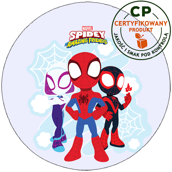 Opłatek na tort Spidey i Przyjaciele zdjęcie 1