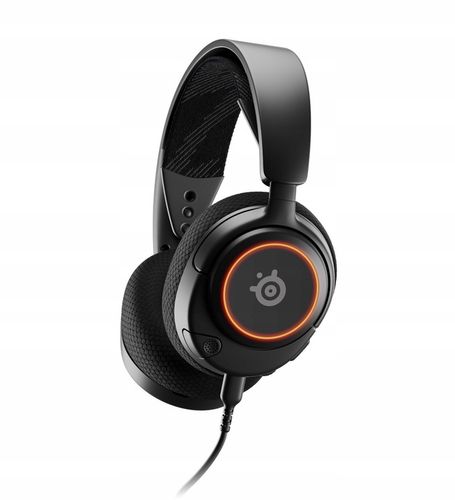 Słuchawki nauszne SteelSeries Arctis Nova 3 czarne na Arena.pl