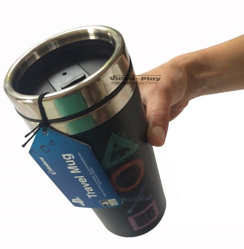Kubek termiczny PlayStation termos 450ml Oryginał na Arena.pl