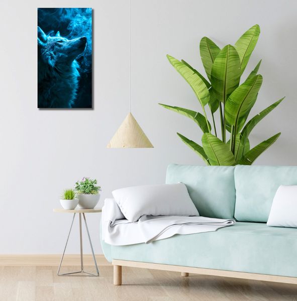 Obraz 30x60cm Oddech Wilka zdjęcie 2