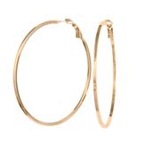 kolczyki koła 4 cm (p6023/1au)