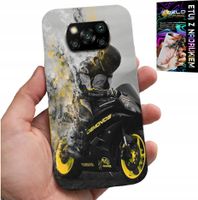 ETUI DO XIAOMI POCO X3 - MOTOR MOTOCYKLE FAN WIELE WZORÓW PLECKÓW