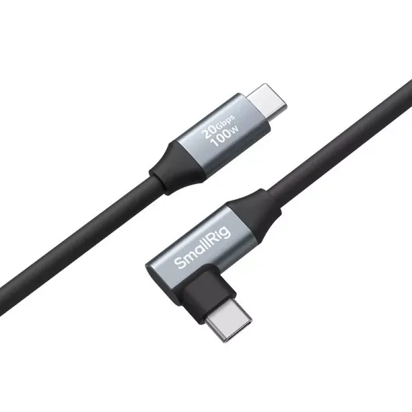 Smallrig 4791 Kabel danych USB-C (prosty) do USB-C (kątowy) 60 cm zdjęcie 2
