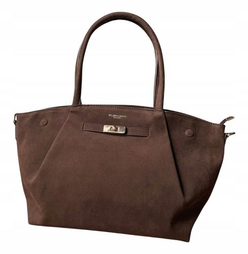 Flora&Co czekoladowa torebka shopper brązowy torebka ciemny brąz A4 na Arena.pl