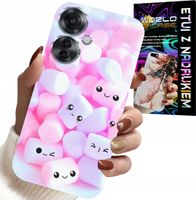 ETUI DO OPPO RENO11 F 5G - WZÓR W SŁODKIE PIANKI, OBUDOWA, PLECKI