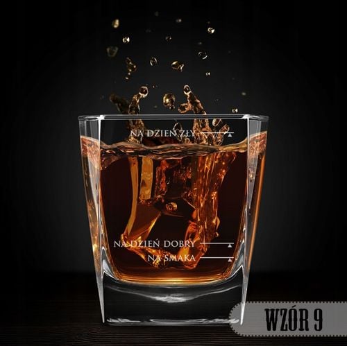 SZKLANKA DO WHISKY 300 ml z grawerem PREZENT URODZINY Dla Chłopaka na Arena.pl