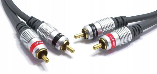 KABEL RCA 1.5m 2x WTYK RCA - 2RCA CHINCH VITALCO STEREO 1,5 150cm na Arena.pl