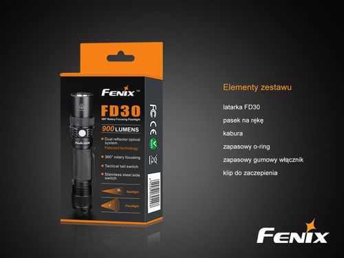 Latarka diodowa Fenix FD30 na Arena.pl