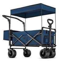 OUTLET Wózek turystyczny NC2605 składany z daszkiem 120L plaża 120kg