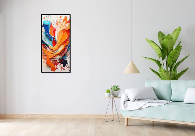 Plakat 50x100cm Taneczne Fale zdjęcie 4