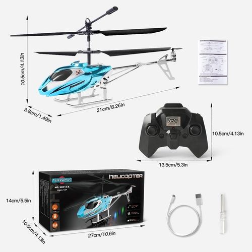 Helikopter Na Radio Z Ładowarką Zdalnie Sterowany Ładowanie Usb + Pilot na Arena.pl