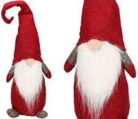 SKRZAT KRASNAL MIKOŁAJ GNOM ŚWIĄTECZNY DUŻY 45CM