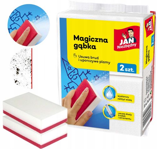 Jan Niezbędny Magiczna Gąbka 2 szt. na Arena.pl