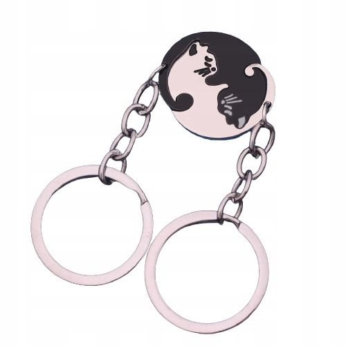 Brelok Yin Yang 2 Koty Miłość Partnerstwo Oddanie 1 Para dla Zakochanych 2x na Arena.pl