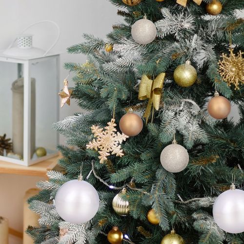 BOMBKI choinkowe plastikowe na choinkę brązowe różne rozmiary 26 sztuk na Arena.pl