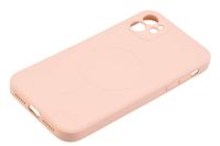 Etui Mercury Goospery MagSafe Silicone do Apple iPhone 11 różowy