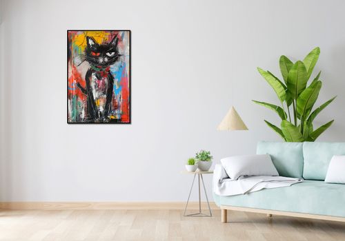 Plakat 61x90,5cm Gburowaty Kiciak na Arena.pl