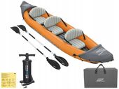 Kajak 3 osobowy Rapid Bestway 65132 Pompka Wiosła Torba NOWY MODEL 2024