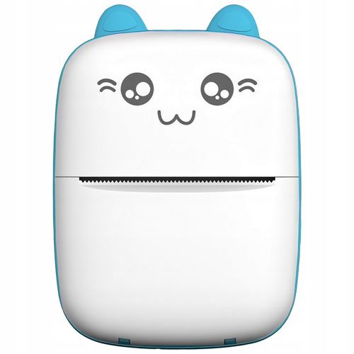 MINI DRUKARKA TERMICZNA DRUKUŚ ORYGINALNY PRZENOŚNA DO ZDJĘĆ KOTEK 11 ROLEK na Arena.pl