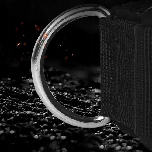 MEGA MOCNA SOLIDNA OBROŻA TAKTYCZNA DO DUŻEGO PSA METALOWA KLAMRA 45-65 XL na Arena.pl