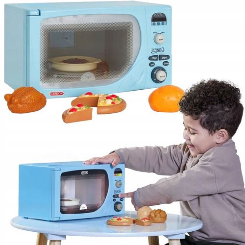 KUCHENKA MIKROFALOWA MIKROFALÓWKA DLA DZIECI DŹWIĘK ŚWIATŁO DELONGHI 30 CM na Arena.pl