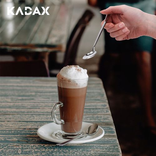 Szklanki Termiczne Do Kawy Latte + Łyżeczki 2szt na Arena.pl