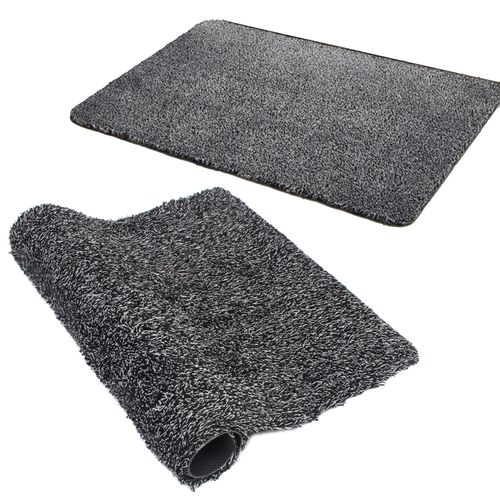 Wycieraczka wejściowa pod drzwi zewnętrzna wewnętrzna czarna mata 45x70 na Arena.pl