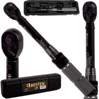 KLUCZ DYNAMOMETRYCZNY Z BLOKADĄ 1/4" 1-25NM CrMO & CrV +ETUI CERTYFIKAT