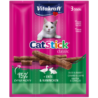Vitakraft Cat Stick Mini Kabanosy Królik Z Kaczką 3x18g