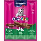 Vitakraft Cat Stick Mini Kabanosy Królik Z Kaczką 3x18g