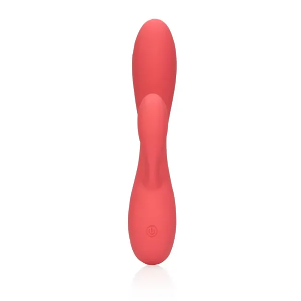Smooth Ultra Soft Silicone Rabbit Vibrator - Astro Dust zdjęcie 2