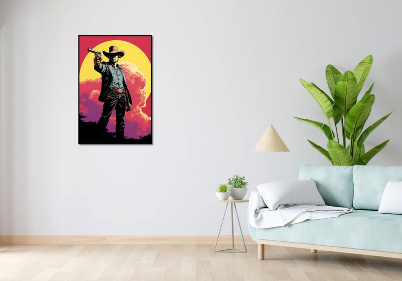 Plakat 61x90,5cm Strzelec z Epoki zdjęcie 4