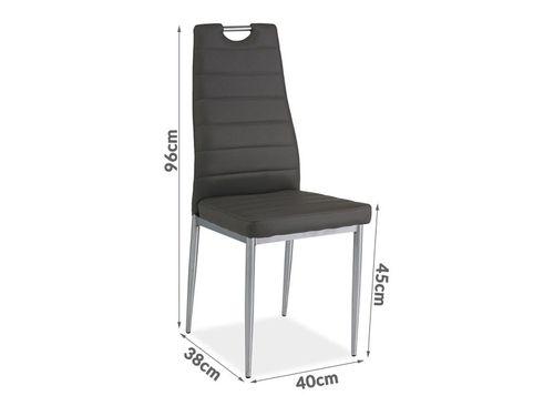 Krzesło H-260 szary na Arena.pl