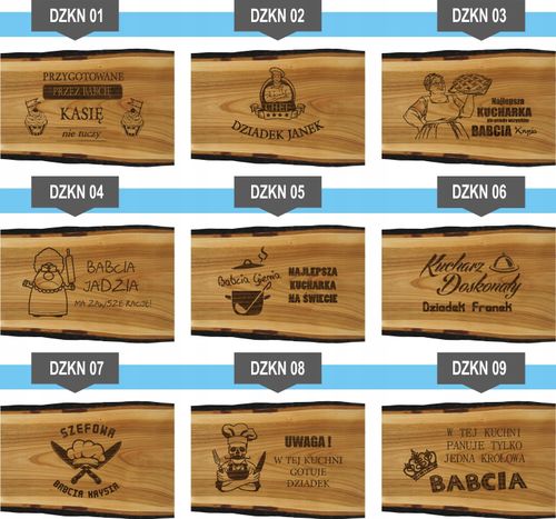 Deska grawer dla DZIADKA DZIADZI z imieniem GIFT na Arena.pl