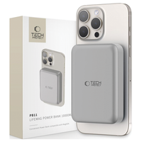 tech-protect pb11 lifemag magsafe power bank 10000mah titanium