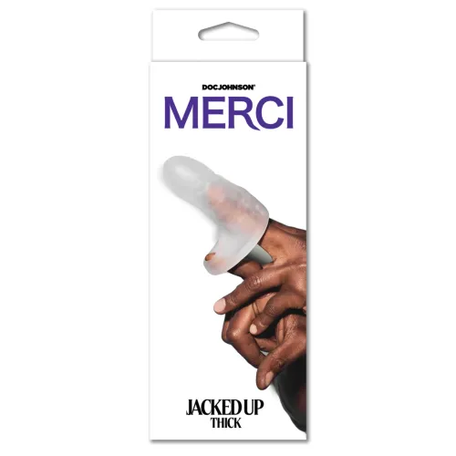 doc johnson jacked up thick extender przezroczysty 20 cm na Arena.pl
