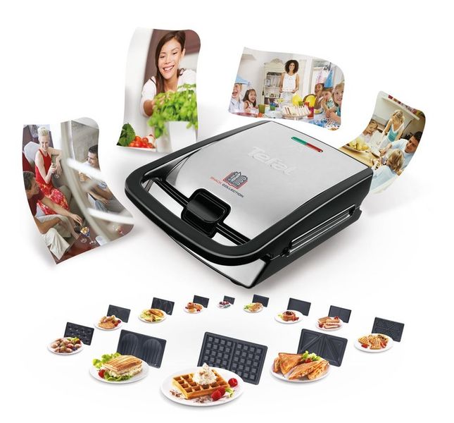 Płyty do panini TEFAL SNACK COLLECTION XA800312 zdjęcie 7