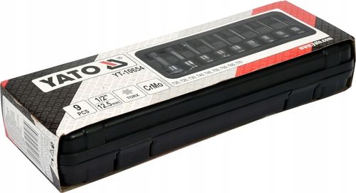 YATO YT-10654 ZESTAW KLUCZY UDAR. T30-T80 TORX 8CZ na Arena.pl